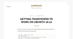Desktop Screenshot of ichimusai.org
